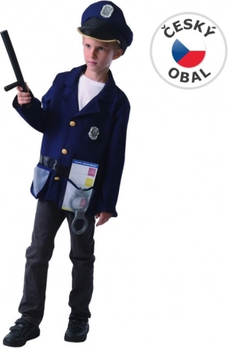 Policijska uniforma za fante 110–120 cm