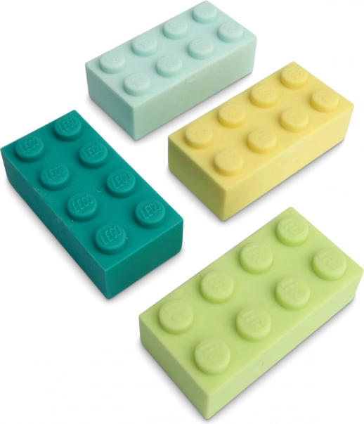 LEGO šolske radirke 8 kosov – barvne radirne kocke