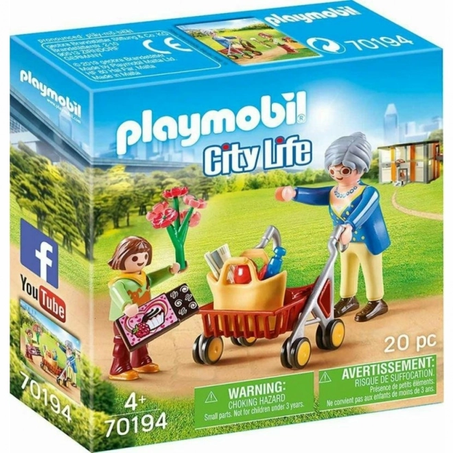 Babica z hoduljami Playmobil