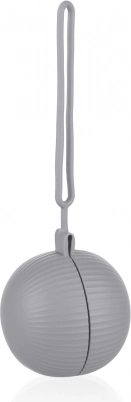 Silikonski etui za dudo z zapiranjem, Dove Grey