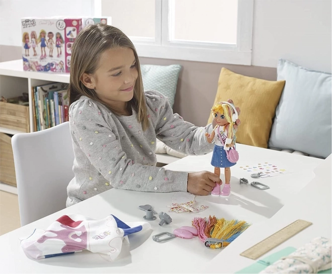 EDUCA Kreativni set Moja modelna lutka: Ležeren stil