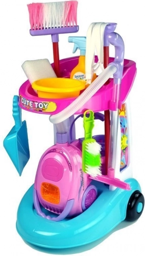 Barvni čistilni voziček