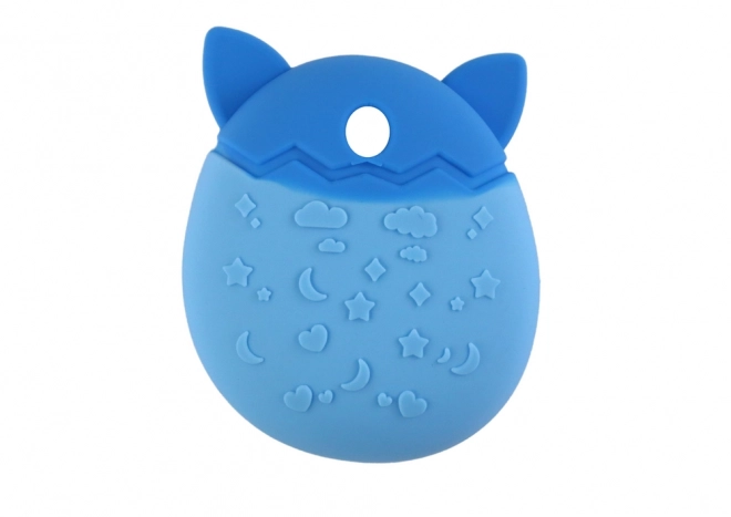 Silikonski ovitek za Tamagotchi v obliki modre mačke