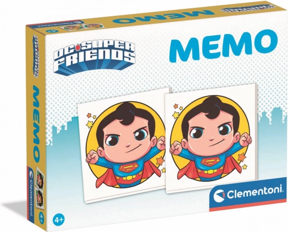 Memo DC Comics – družinska spominska igra Clementoni