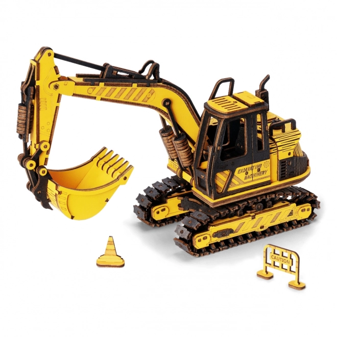 RoboTime lesene 3D puzzle - Bager