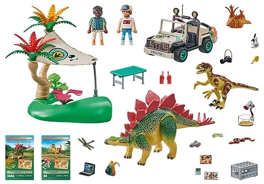 Set dinozavarskih figur 71523 Raziskovalni tabor dinozavrov