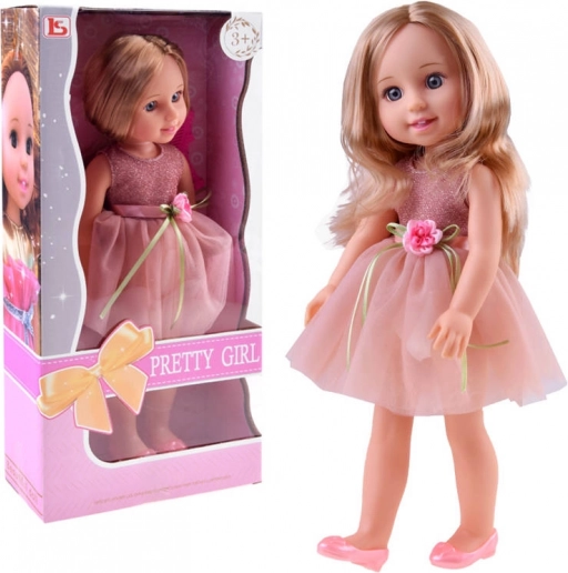 Punčka v koktajl obleki 36 cm
