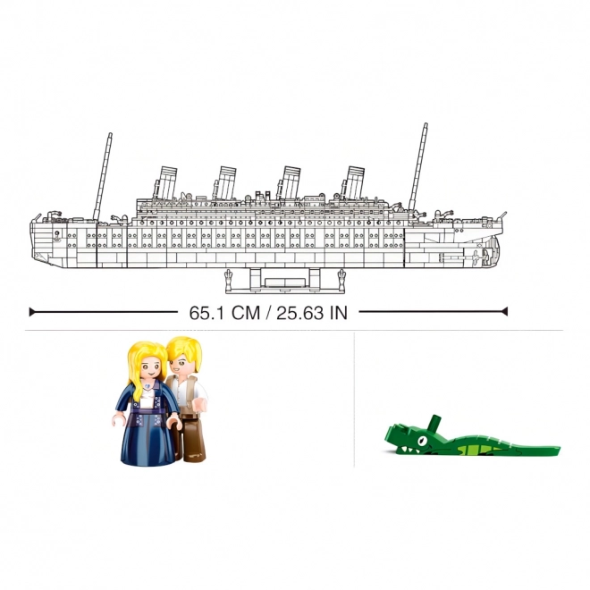 Sluban Titanic M38-B1122 Titanic zelo velik