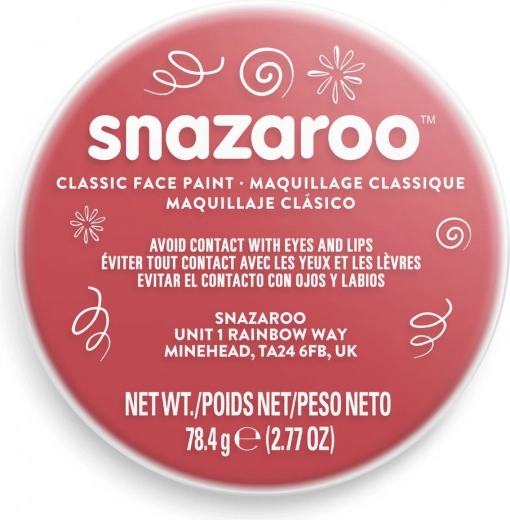 Snazaroo barva za obraz rdeča 75 ml