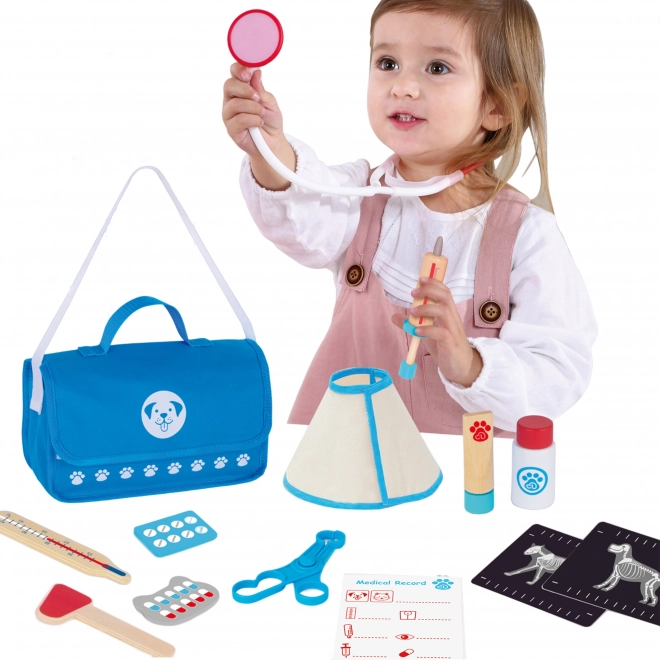 Tooky Toy veterinarski set s torbo 17 delov