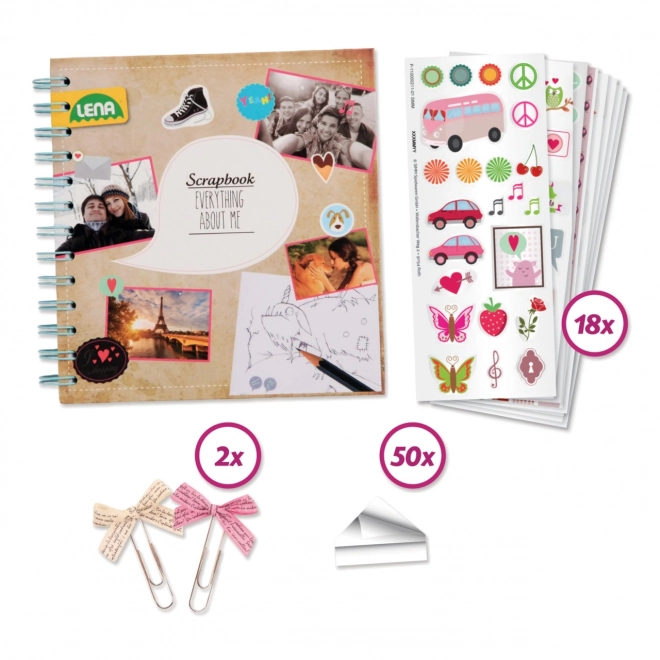 Beležnica Scrapbook