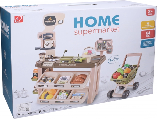 Supermarket z učinki 63x35x84 cm