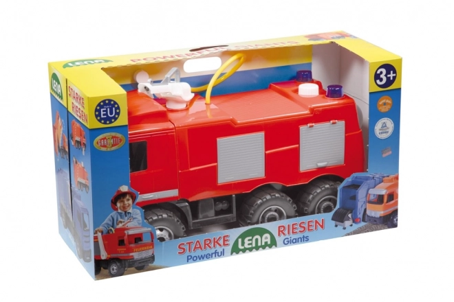 Gasilski avto z brizgalno Mercedes 60 cm