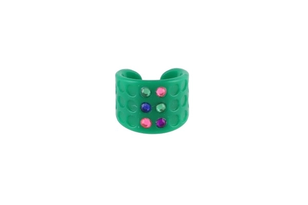 Komplet prstanov ustvarjalni set plastika v škatli 12x21x3,5cm 12 kosov v škatli