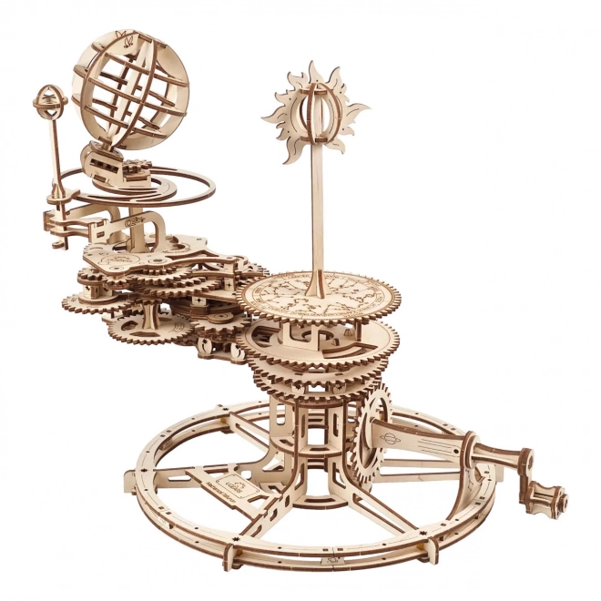 Ugears 3D lesene mehanske sestavljanke Tellurium