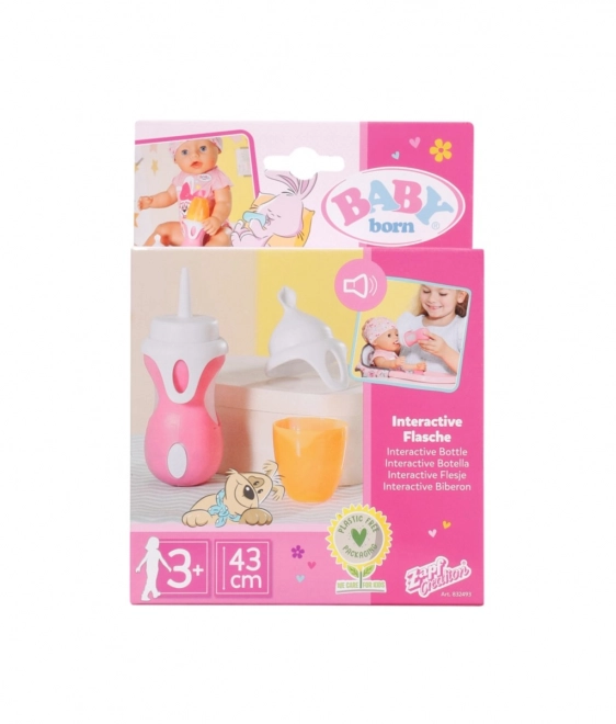 BABY born Interaktivna steklenička in žlica