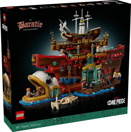 Lego plavajoča restavracija Baratie – ONE PIECE