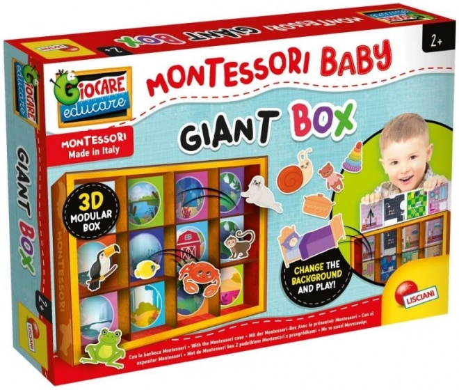 Montessori velik škatla za otroke