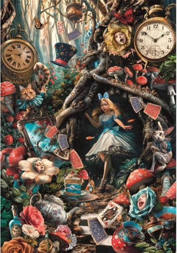 Clementoni Puzzle Naslednji dan v Čudežni deželi 1000 koščkov