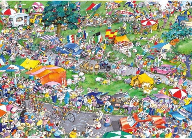 HEYE Puzzle Kolesarska dirka 1000 kosov