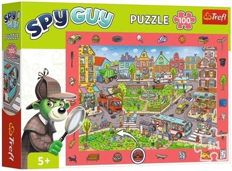 Opazovalne sestavljanke SPY GUY – Mesto, 100 koščkov