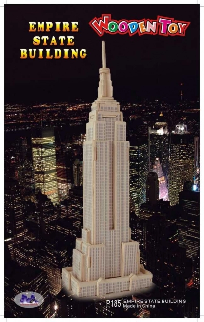 Lesena 3D sestavljanka Empire State Building