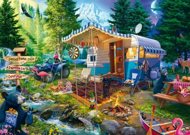 Schmidt Puzzle S karavanom v gorah 1000 kosov