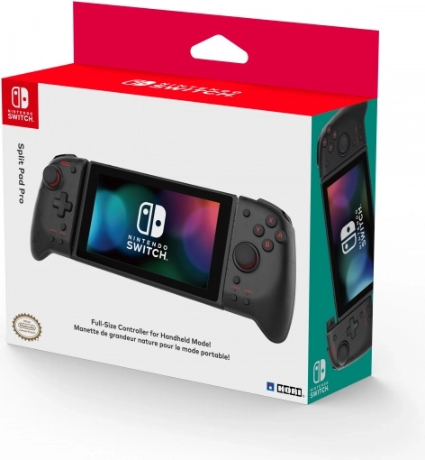 nintendo switch split pad pro črn