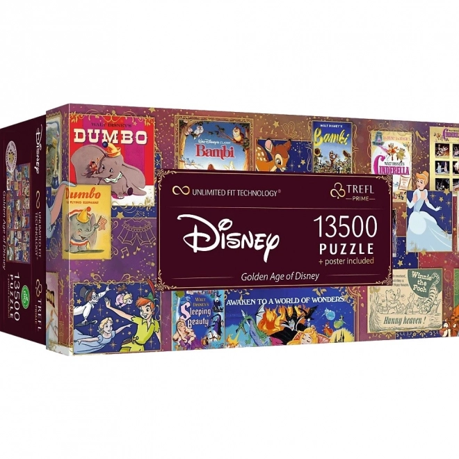 Sestavljanka 13500 kosov Zlata doba Disney