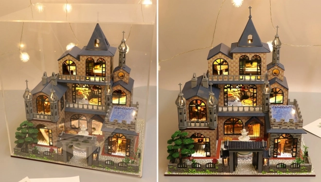 Devet miniatur hiške Hiša izpolnjenih sanj