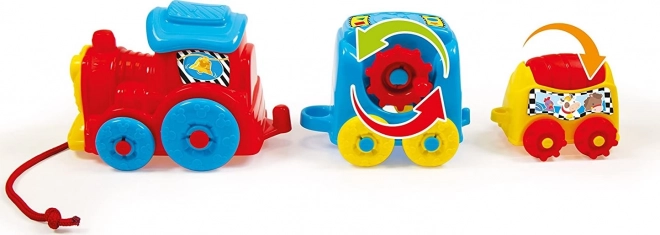 CLEMENTONI BABY Disney Interaktivni zložljiv vlakec