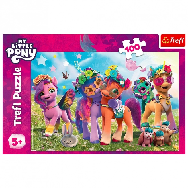 Vesela sestavljanka My Little Pony 100 delov