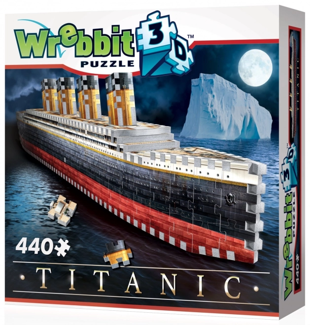 3D sestavljanka Titanic od Wrebbit, 440 kosov
