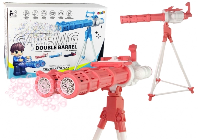 Pištola za milne mehurčke Tripod Roza