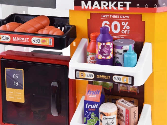 Velika slaščičarna supermarketa + dodatki vozička ZA4638