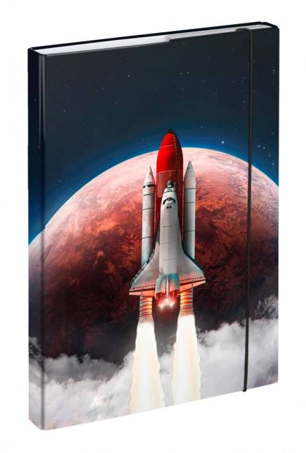 BAAGL SET 5 Shelly Space Shuttle: nahrbtnik, peresnica, vrečka, mape, škatla