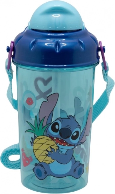 Steklenica za pitje s paščkom Stitch