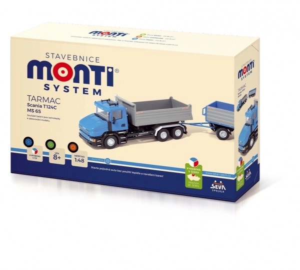 Konstrukcija Monti sistem MS 65 Scania Tarmac 1:48 v škatli 32x20,5x7,5cm