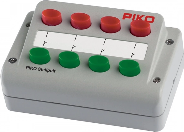 Piko analogna nadzorna plošča rdeče‑zelena