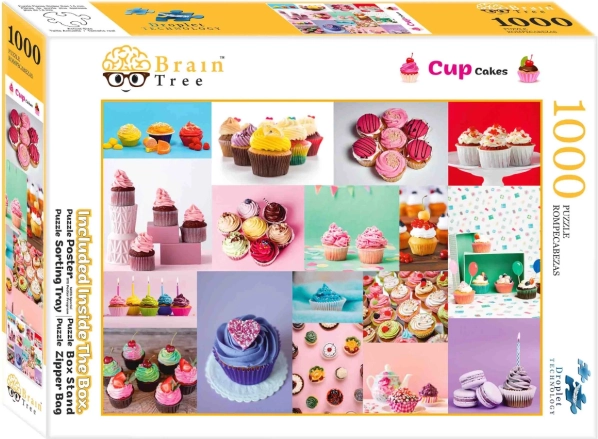 Sestavljanka Cupcakes 1000 koščkov