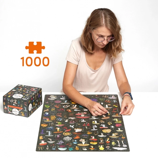 Sestavljanka Puzzlove Gobe 1000 kosov