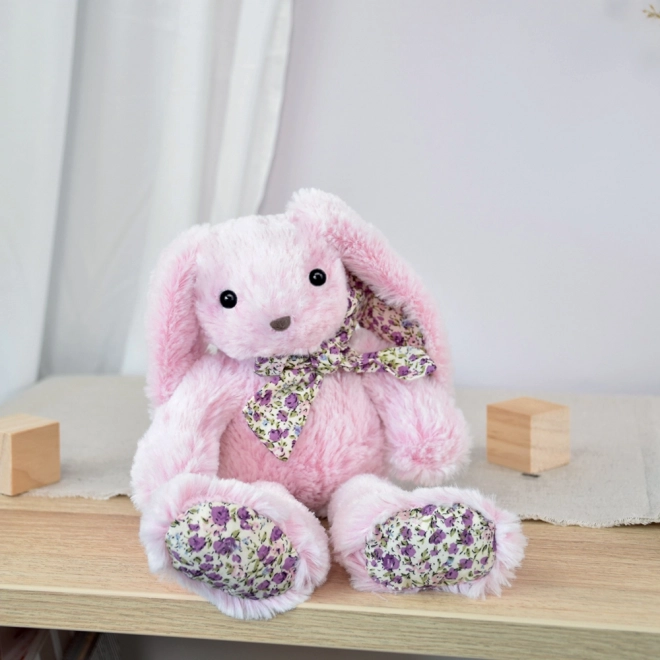 Doudou Histoire d´Ours Plišasta igrača roza zajček 25 cm