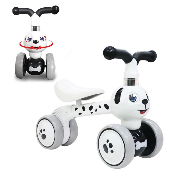 ECOTOYS Potisni voziček Pesek bel
