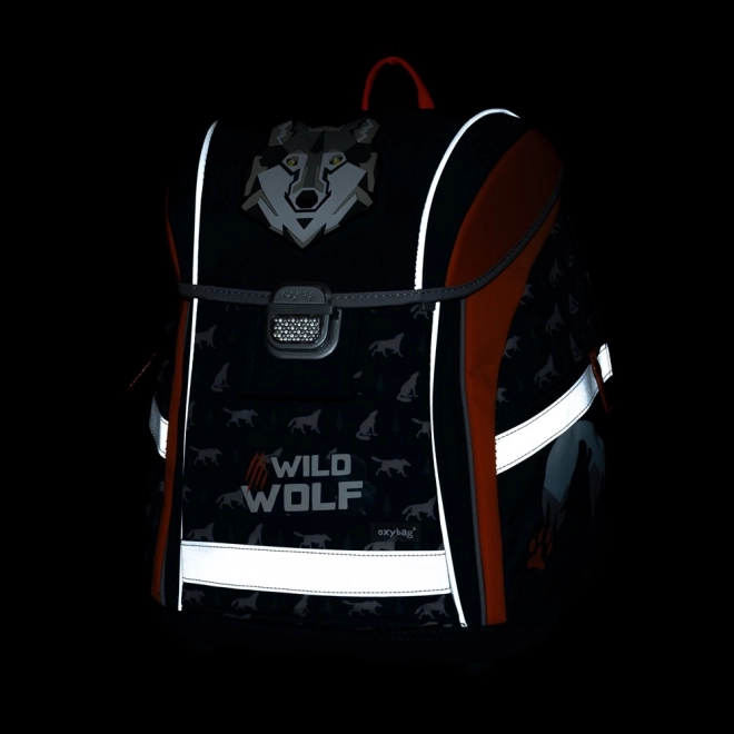 Šolski set 3 kosi PREMIUM LIGHT volk