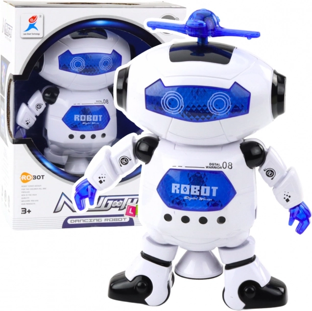 Elektronski plesni robot z LED in zvočnimi učinki