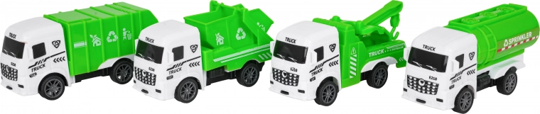 Štiri mestna vozila v enem setu