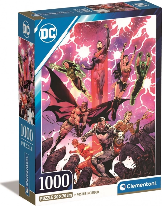 Uganka 1000 kosov Compact DC Comics Liga pravičnih (Justice League)