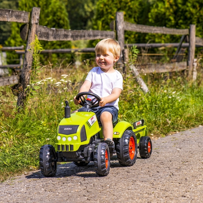 Traktor s pedali Claas Arion 410 z voznikom