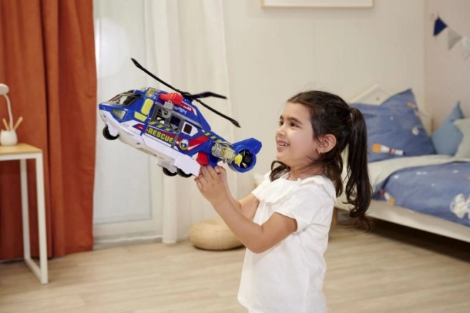 Reševalni helikopter 39 cm, svetloba, zvok