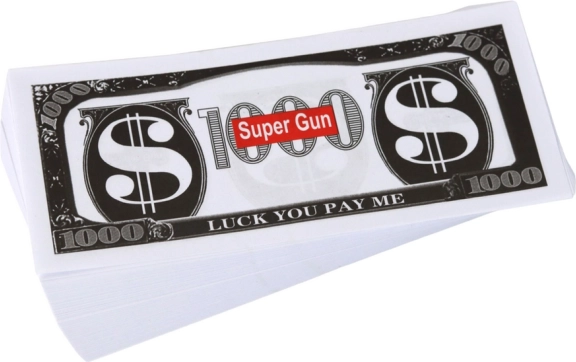 Vključno z zabavnimi “fake money”